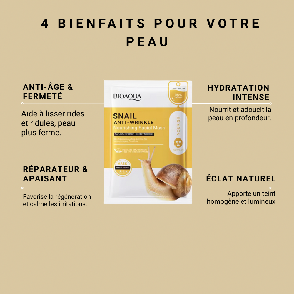 Pack 10 Masques – Clarté & Hydratation